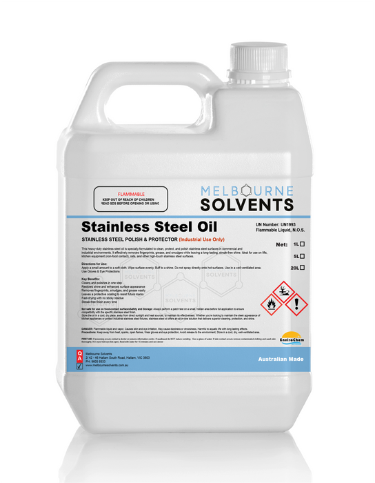 Stainless Steel Oil (Commercial/Industrial Grade)