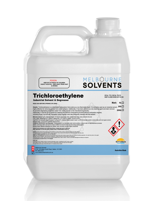 Trichloroethylene – High-Purity Industrial Solvent