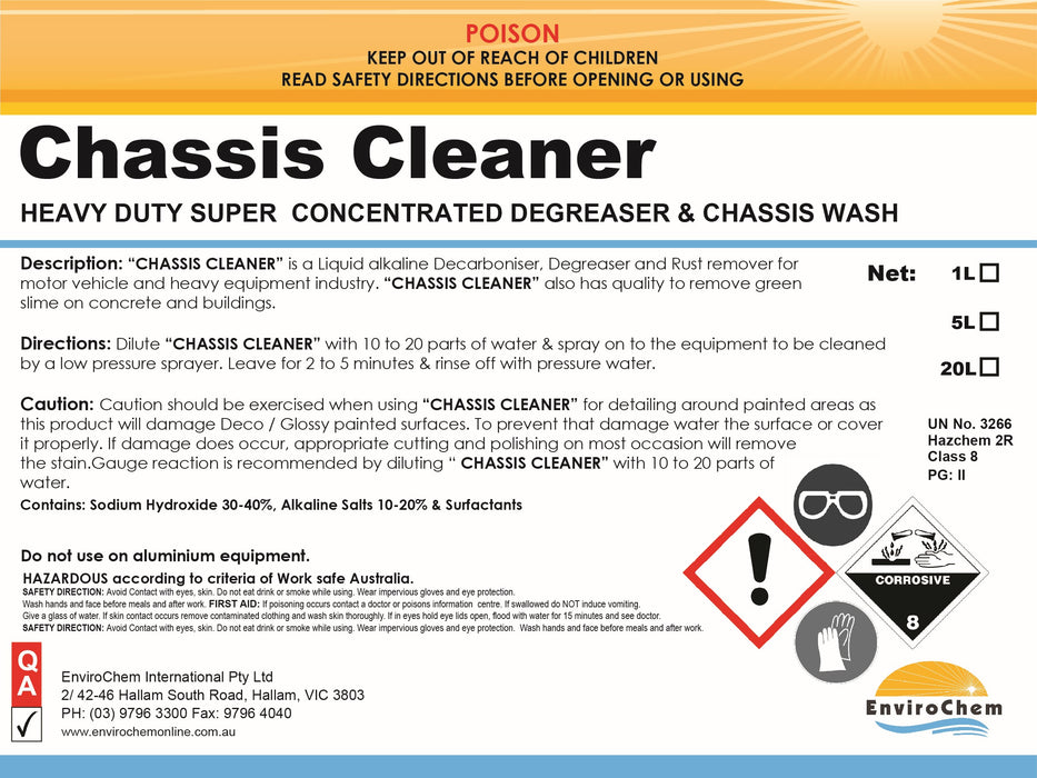 Chassis Cleaner (Super Concentrated)
