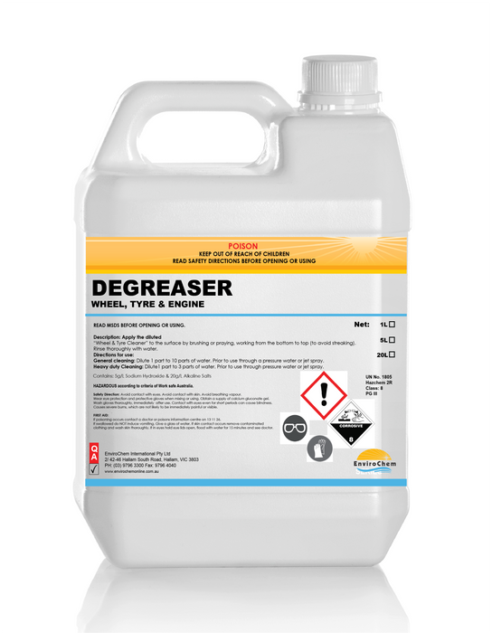 DEGREASER (WHEEL, TYRE & ENGINE)