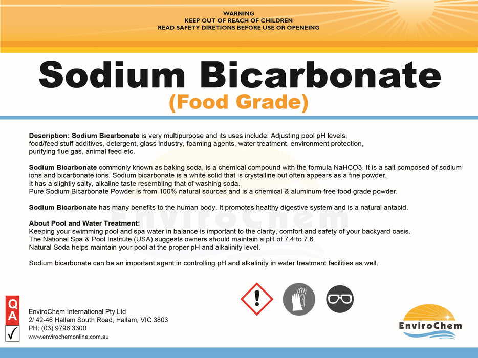 Sodium Bicarbonate (FOOD GRADE)