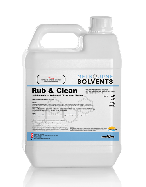 Rub & Clean Grit Soap Melbourne Solvents