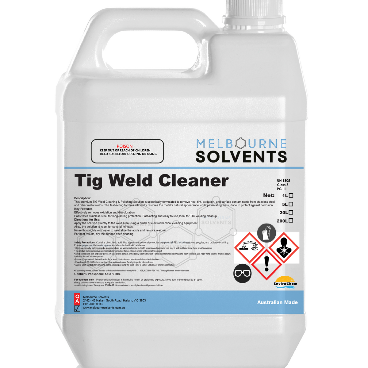 Tig Weld Cleaner