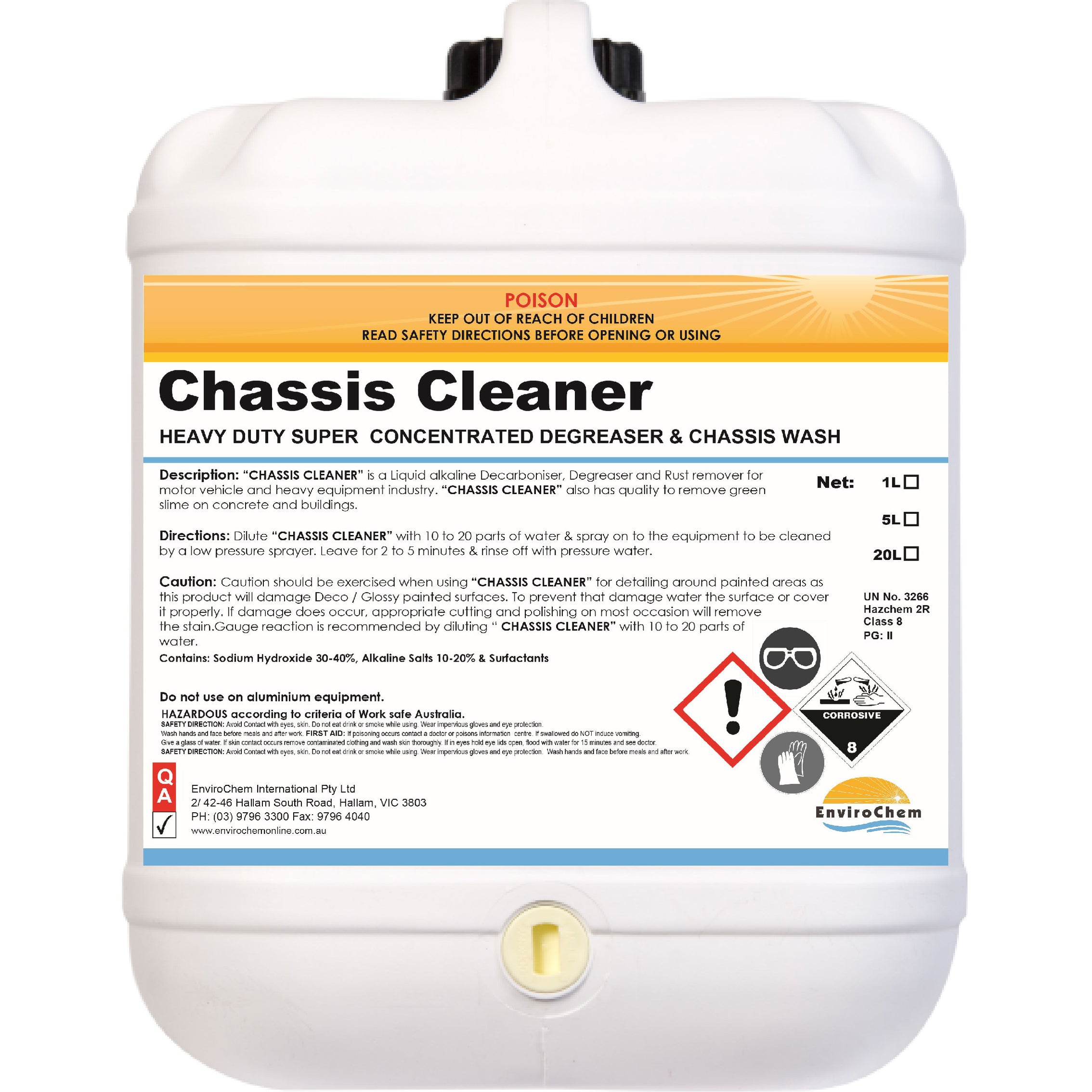 Chassis Cleaner Chassis Cleaner (Super Concentrated)