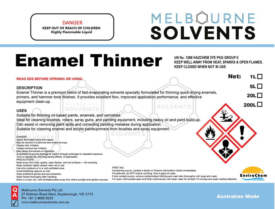 Enamel Thinner