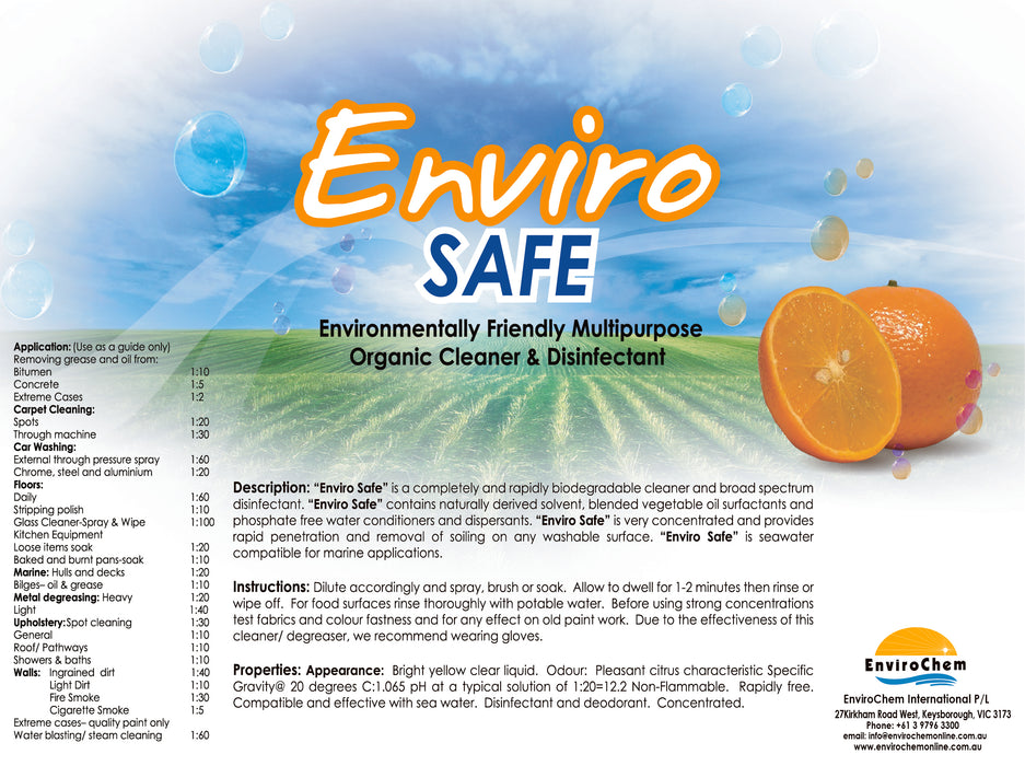 Enviro Safe (Extra Strength Multipurpose Citrus Cleaner)