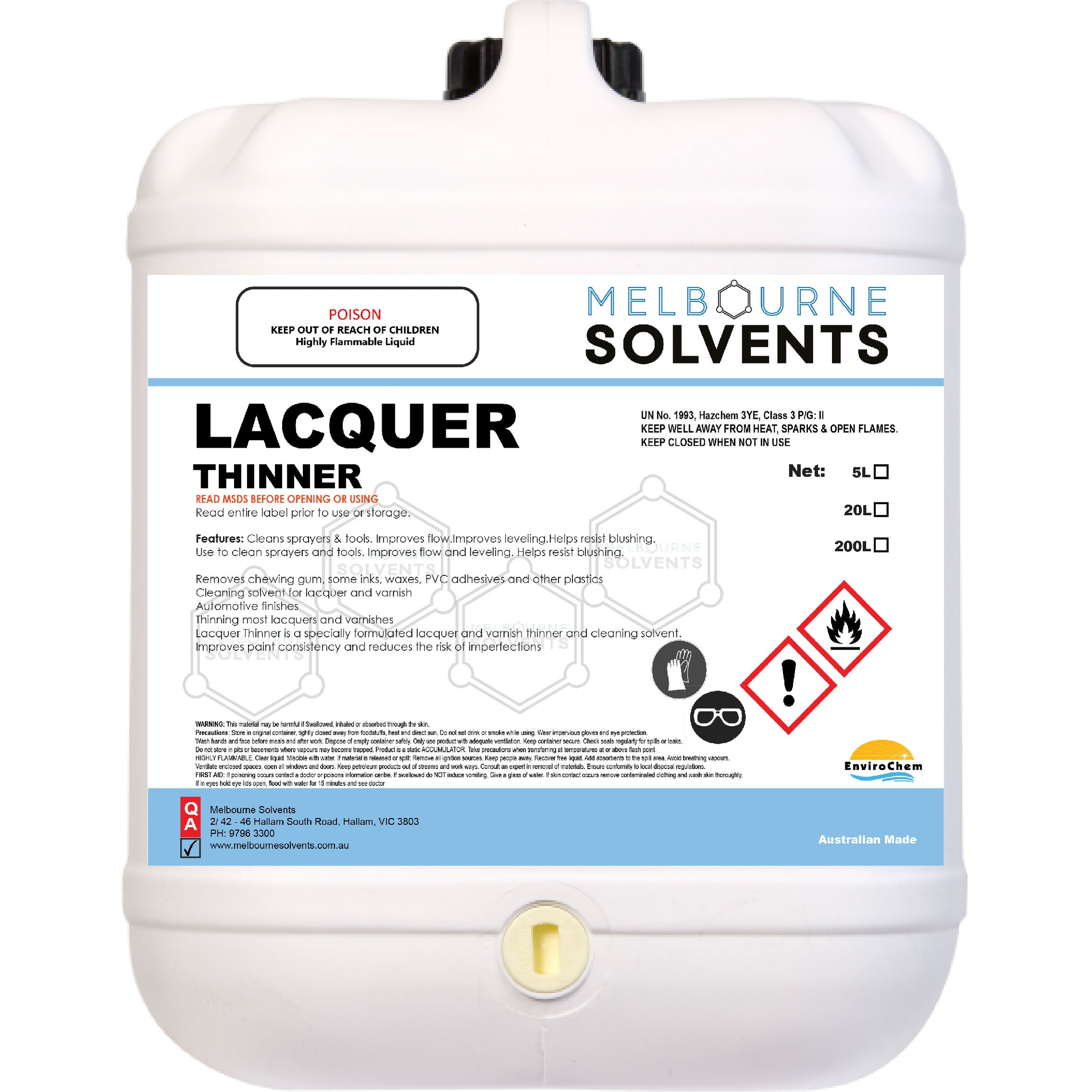 Locker Thiner Lacquer Thinners General Purpose