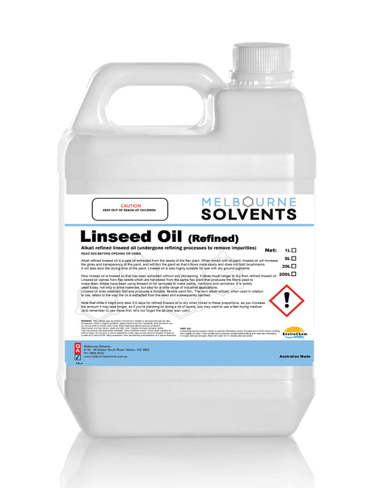 Linseed Oil (Refined)