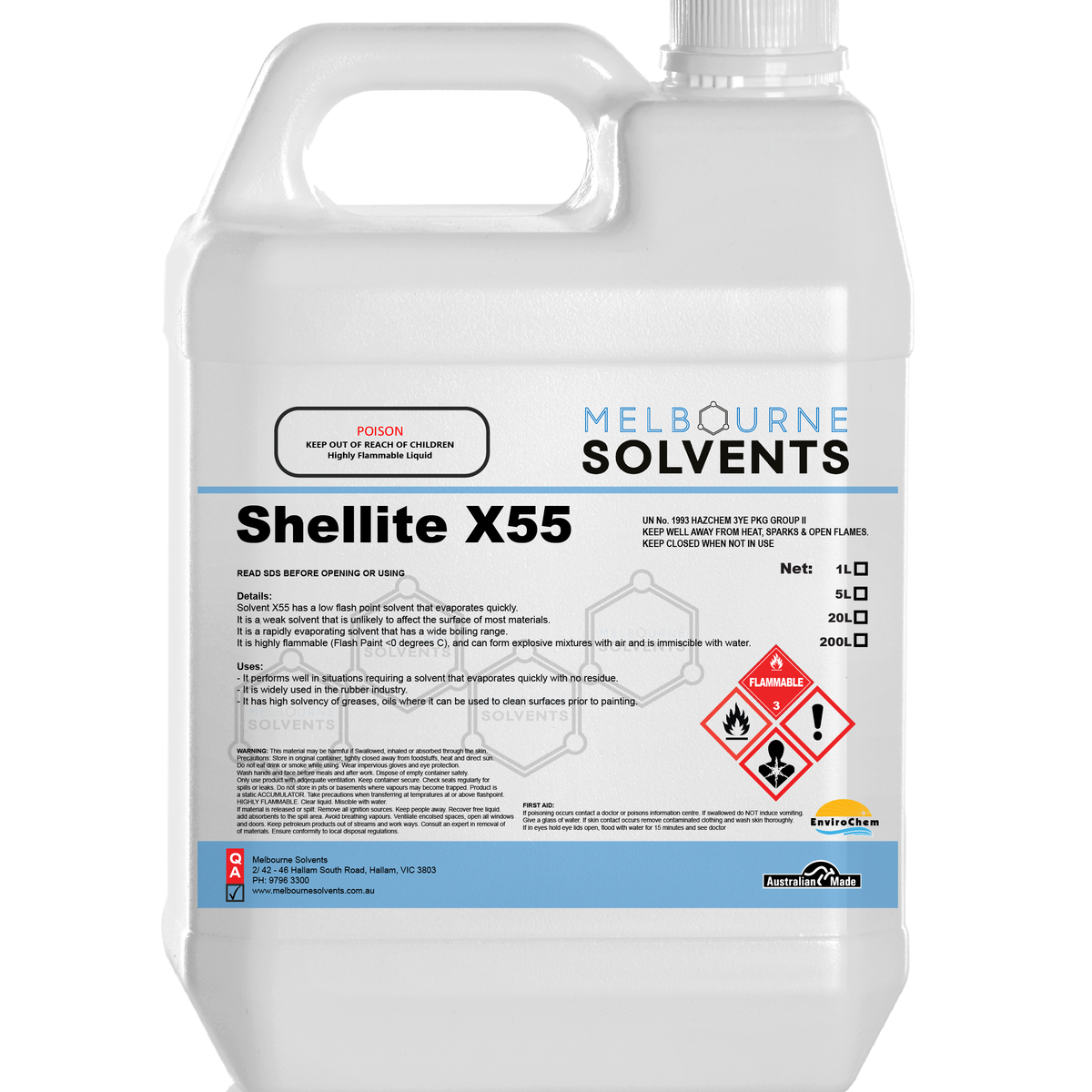 Buy Shellite X55 / Solvent X55