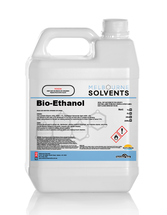 Buy Bio-Ethanol Melbourne Solvents