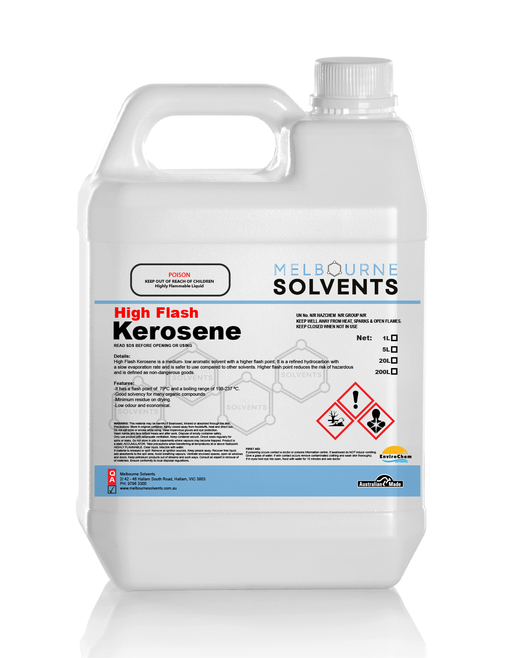 High Flash Kerosene Melbourne Solvents