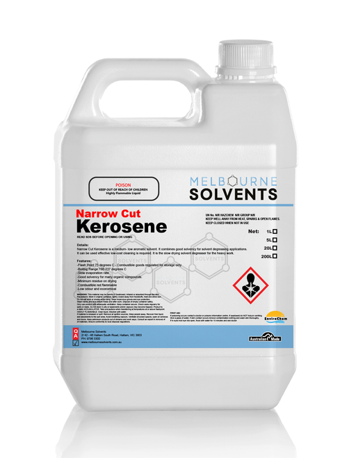 Narrow Cut Kerosene Melbourne Solvents