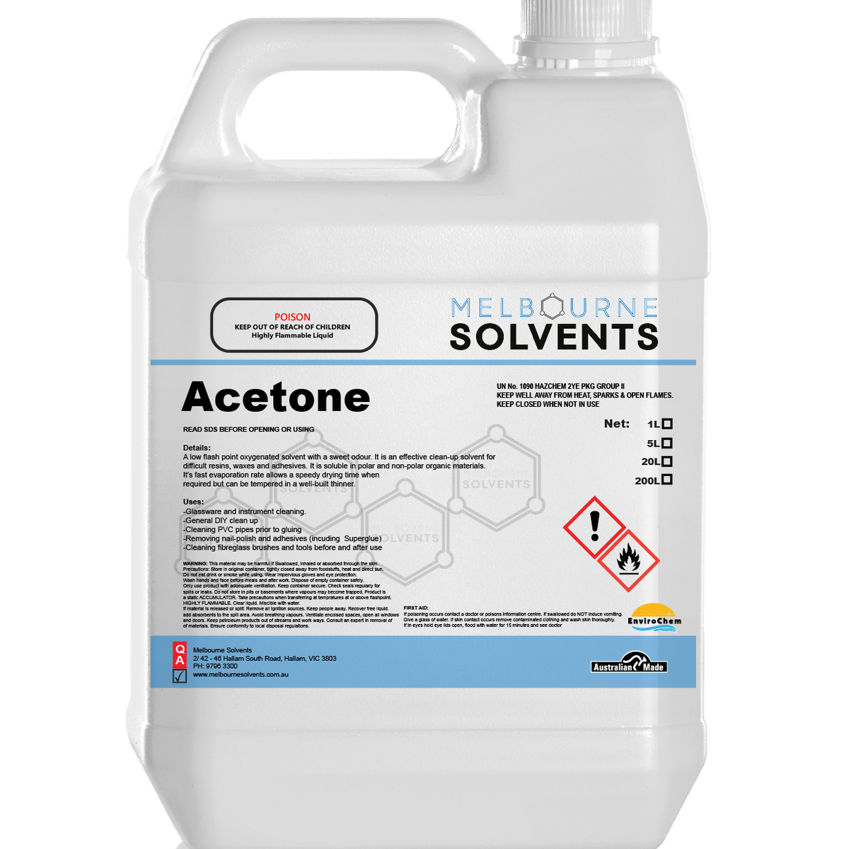 Acetone where to buy deals