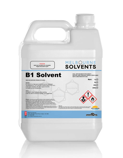 B1 solvent Melbourne Solvents