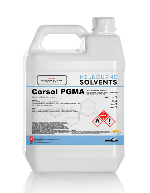 Corsol PGMA Melbourne Solvents