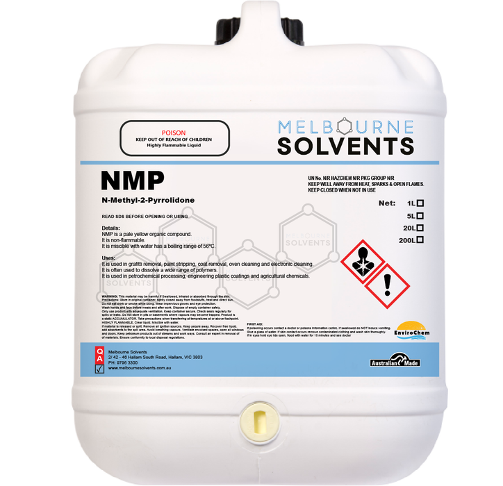 N-Methyl-2-Pyrrolidone- Melbourne Solvents